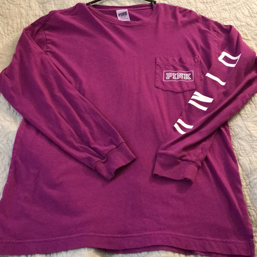 PINK long sleeve tee